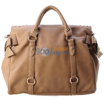POLO VILLAE保罗威特单肩斜挎包女士PPCOEPBCF0878100驼色