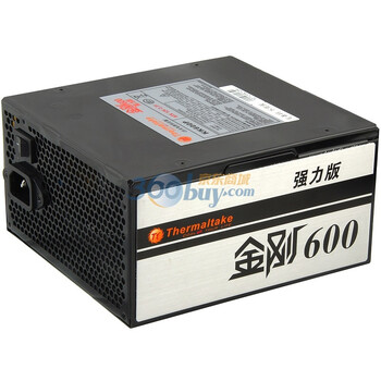 TT 金刚强力600 电源（额定500W 主动PFC 14公分双滚珠风扇）