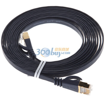 包尔星克(PowerSync) CAT703FL 10Gbps超高速七类扁平网线 3米