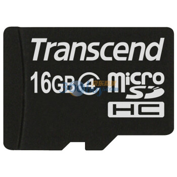 Transcend 创见 MicroSDHC（TF）存储卡（16GB、class4）