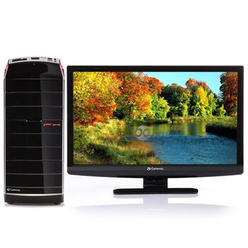 Gateway FX6850-000C台式电脑（ i7-2600 4G 1TB 1G独显 HD6770 DVD刻录 读卡器 键鼠 Win7）