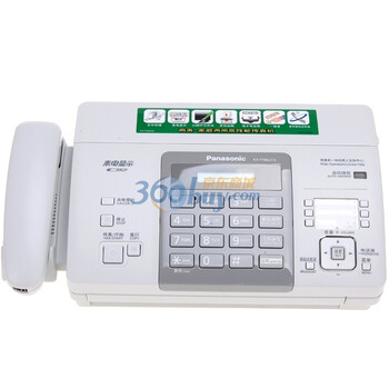 松下（Panasonic）KX-FT862CN 热敏传真机（白色）