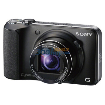 索尼（SONY） DSC-HX10 数码相机 黑色（1820万像素 3寸屏 16倍光变 24mm广角）