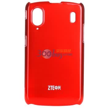 中兴（ZTE）SPC960V 原装PC保护壳_透明红 适用于中兴Skate 960