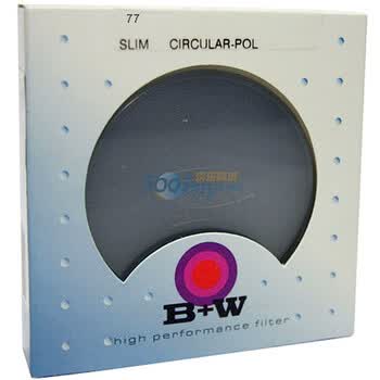 B+W SLIM CPL 77mm 超薄无膜偏振滤镜