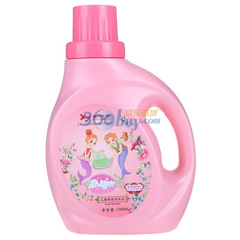 时尚小鱼婴幼儿倍柔洗衣液1000ml