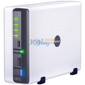 群晖（Synology）DS111 1盘位 NAS网络存储服务器（无内置硬盘）