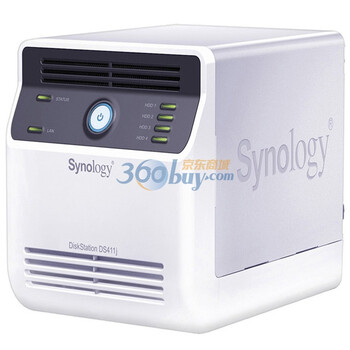 群晖（Synology）DS411J 4盘位 NAS服务器（无内置硬盘）