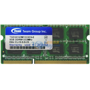 Team 十铨科技 DDR3 1333 笔记本内存条  8GB