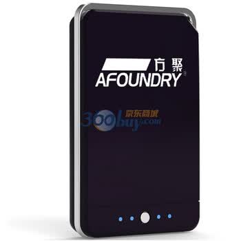 方聚（AFOUNDRY）AF-D20便携式移动电源（6个转接头）2000mAh 黑色