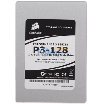 海盗船（CORSAIR）Performance 128G 2.5英寸 SATA-3固态硬盘(CSSD-P3128GB2-BRKT)