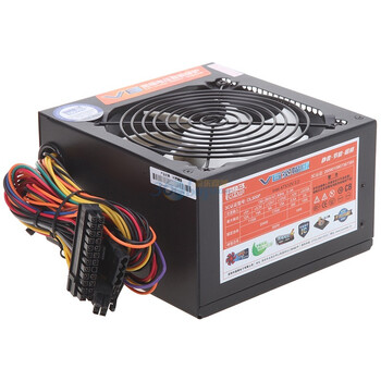 超频三（PCCOOLER）V6宽幅版 额定250W 120mm风扇 被动式PFC电源 OL300P