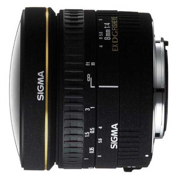 适马（SIGMA）8mm F3.5 EX DG CIRCULAR FISHEYE自动对焦圆形鱼眼镜头（佳能卡口）
