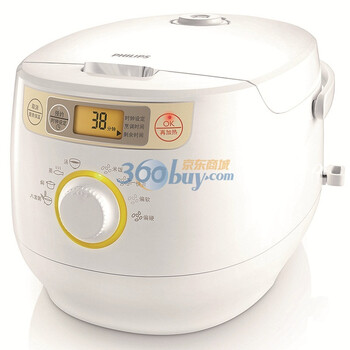 飞利浦(Philips) HD4745/03 4升模糊逻辑电饭煲(白色)