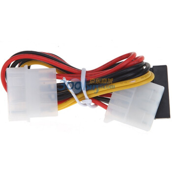 包尔星克(PowerSync)SATA 15P/大4P 公+大4P母 16CM CB-CSP-03