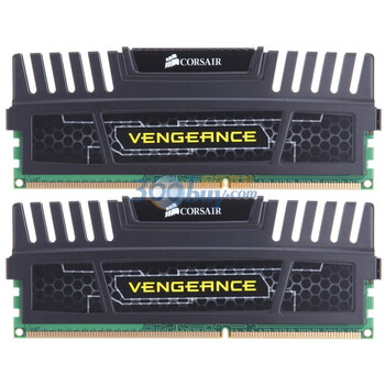 海盗船（CORSAIR）Vengeance DDR3 2000 4GB(2x2GB)台式机内存（CMZ4GX3M2A2000C10）