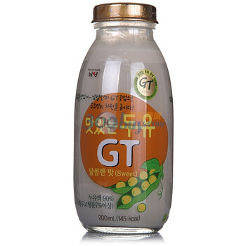 韩国 NAMYANG南阳GT豆乳-甜味200ml*3 瓶装