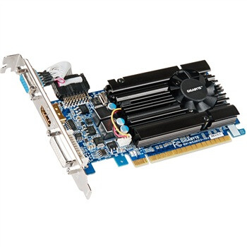 技嘉（GIGABYTE）GV-N520D3-1GI 810MHz/1333MHz 1024MB/64 bit DDR3 PCI-E 显卡