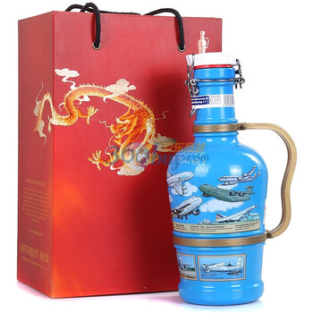 德福斯礼品啤酒（少年航空）瓷瓶装2L