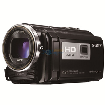 索尼（SONY） HDR-PJ10E 内置投影仪 高清数码摄像机 黑色（16GB内存）