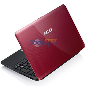 华硕（ASUS）EeePC 1015B 10.1英寸 Eee系列轻薄笔记本（AMD C-50 1G 250G 内建HD6250显示核心 格纹亮红）