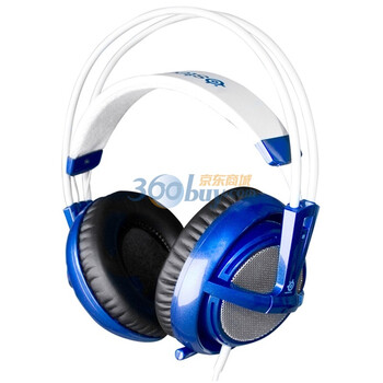 赛睿（SteelSeries）西伯利亚v2 耳机 蓝色