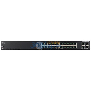 思科（Cisco）SF200E-24P 智能POE供电交换机