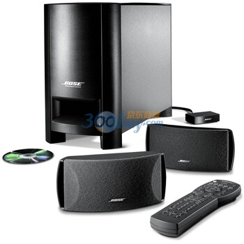 博士（BOSE）CineMate 数码家庭影院扬声器系统 黑色