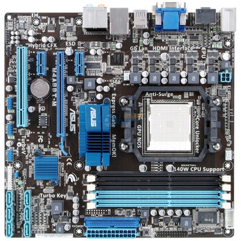 华硕（ASUS) M4A88T-M 主板（AMD 880G/Socket AM3）