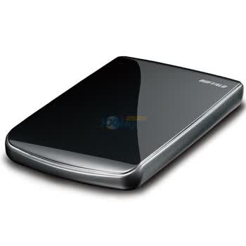 巴比禄（BUFFALO）2.5英寸移动硬盘HD-PET500U2/BK 500GB（玛瑙黑）