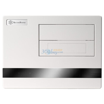 银欣（SilverStone）电脑机箱 HTPC SG02W-F亚克力版 白色（不含电源）