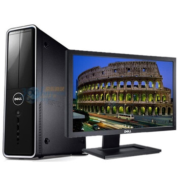 戴尔（Dell）I560SR-876台式电脑（双核E6700 2G 500G HD6450 1G独显 D刻 键鼠 三年质保）黑色