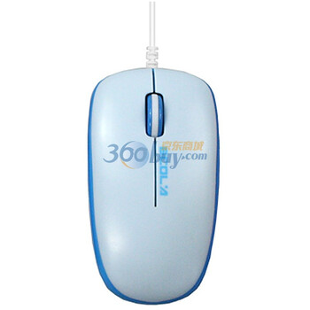 宜客莱（ECOLA）MA-SS013DBL Handy USB2.0光学式有线鼠标(梦幻蓝)