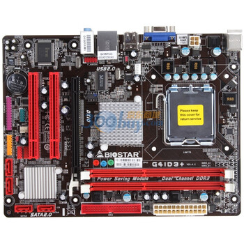 映泰（BIOSTAR）G41D3+主板(Intel G41 /LGA 775)