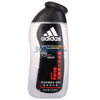 阿迪达斯adidas男士活力沐浴露 天赋250ml