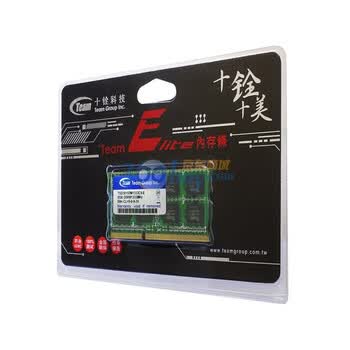 铨科技(Team)DDR3 1333 8GB 笔记本内存条 