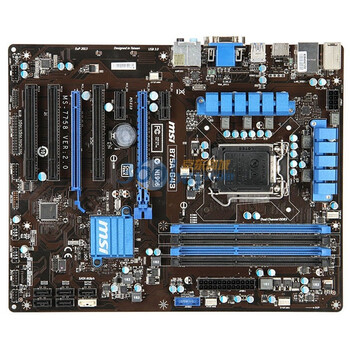 微星（msi）B75A-G43主板（Intel B75/LGA 1155）