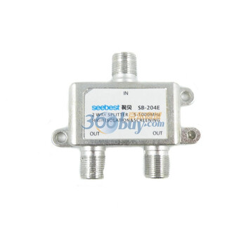 视贝 宽带有线电视分支分配器 204E （一转二 5-1000MHz）