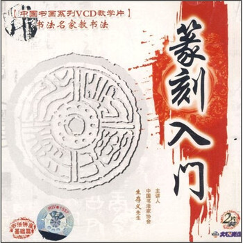 篆刻入门书法名家教书法(2VCD) - 艺术