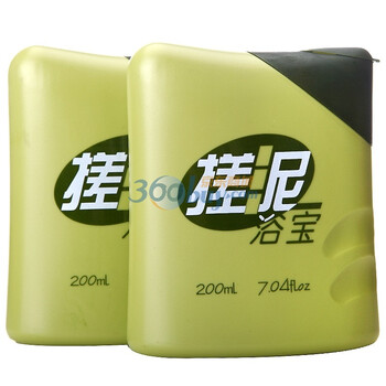 生活良品搓泥浴宝200ml*2