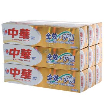 中华全效&护龈牙膏130g（九只装）