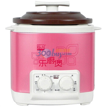 依立（Yili）TB44020 紫砂电炖锅 2.0L，火力时间双控，更添时尚范