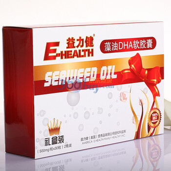 E-HEALTH 益力健藻油DHA软胶囊 60粒