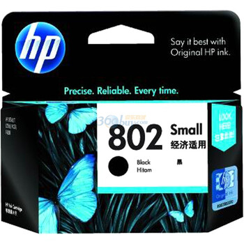 惠普（HP）CH561ZZ 802s 黑色墨盒（适用Deskjet1050 2050 1000 2000）