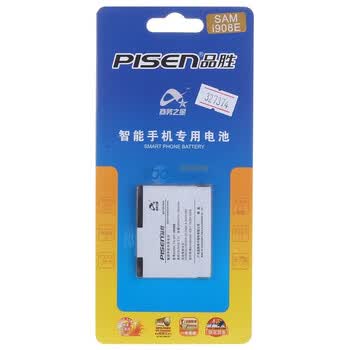 品胜（pisen）i908E电池 适用于三星i899/i900/i908/i909/i6500/i7500/i8000/i9008