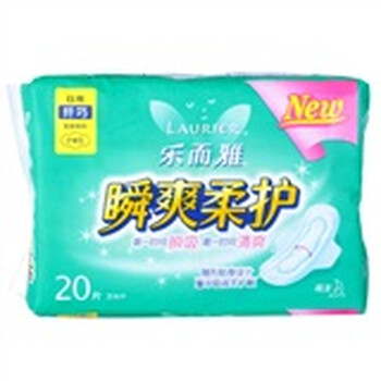 乐而雅瞬爽柔护日用护翼20片