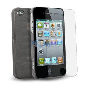 邦克仕（Benks）Magic Seaweed(凹凸)移动数码产品专用保护壳（适用于Apple iPhone 4/4S 黑色