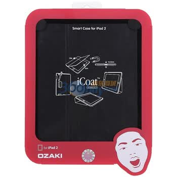 欧沙克（OZAKI）IC892 BK iPad2智慧型保护套 (黑色)