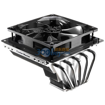 酷冷至尊（CoolerMaster）GeminII S524散热器（FIN工艺穿接/五热管下压塔式侧吹结构/涡轮风压/全方位散热）