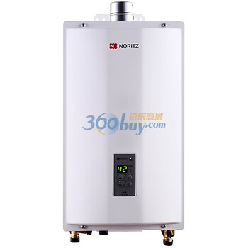 能率（NORITZ）GQ-10A1FE 天然气（12T）10升家用燃气快速热水器 白色